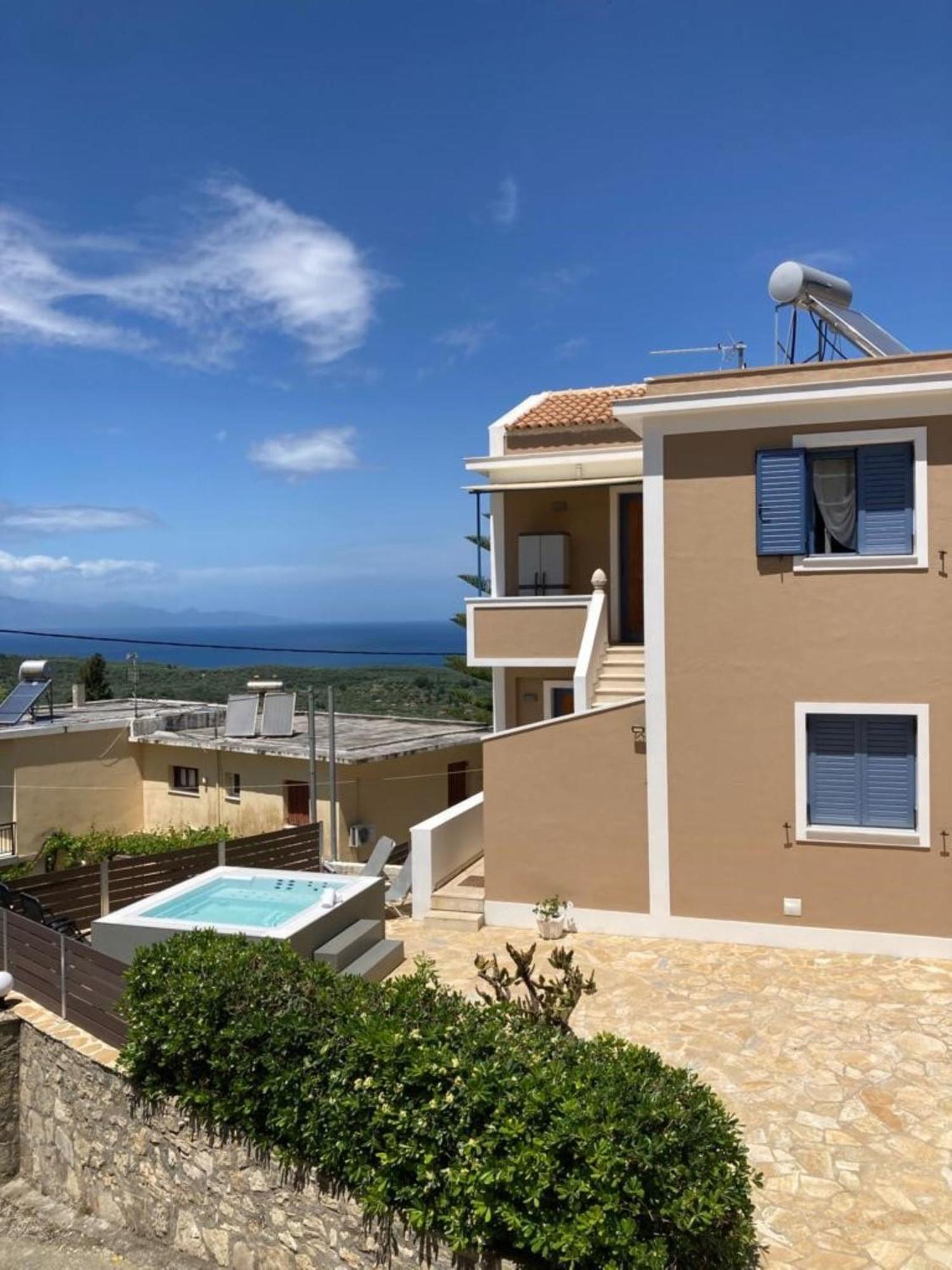 Villa Thea - Τhe View 1St Floor Áno Yerakaríon Eksteriør bilde